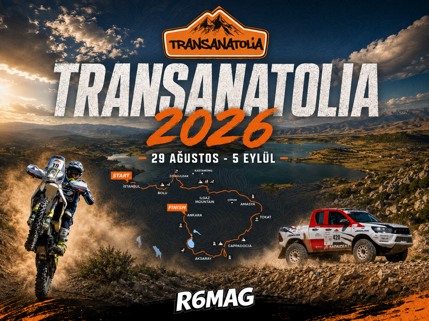 TransAnatolia 2026: İstanbul’dan Ankara’ya Uzanan Yeni Bir Rally-Raid Macerası